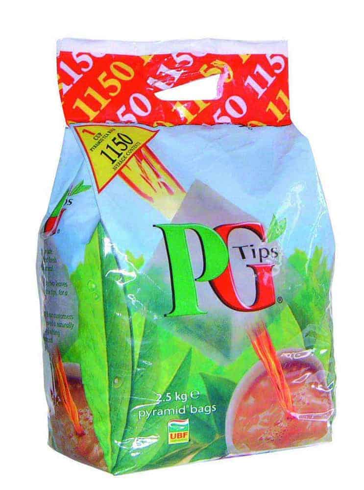 PG Tips Pyramid Tea Bags 240 x 4 For £15 » Frugalitis