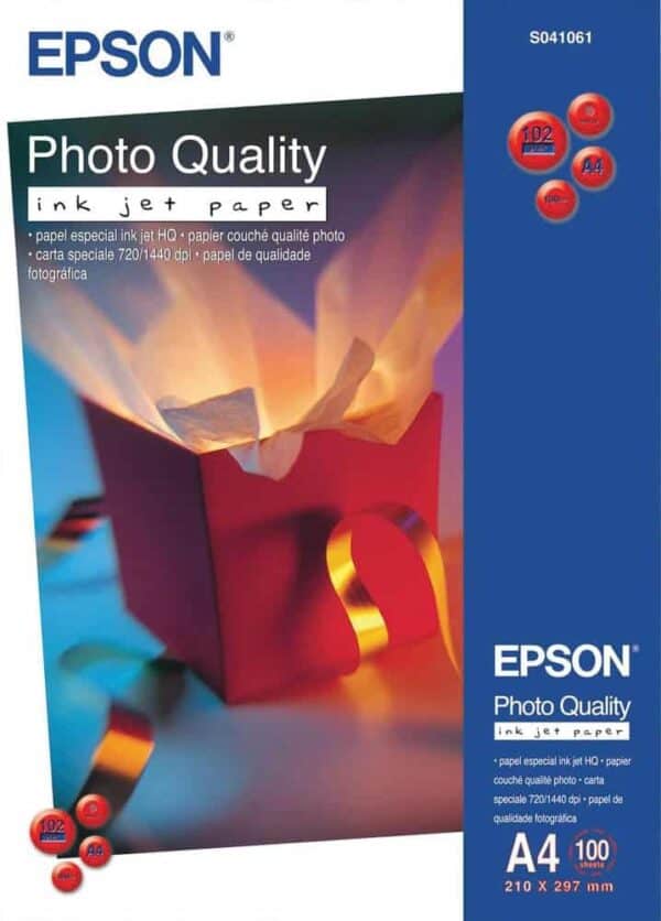 Epson A4 Photo Inkjet 105gsm - Pk100