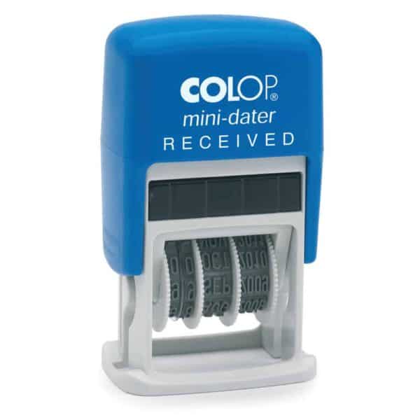 Self Inking Mini Text and Date Stamp