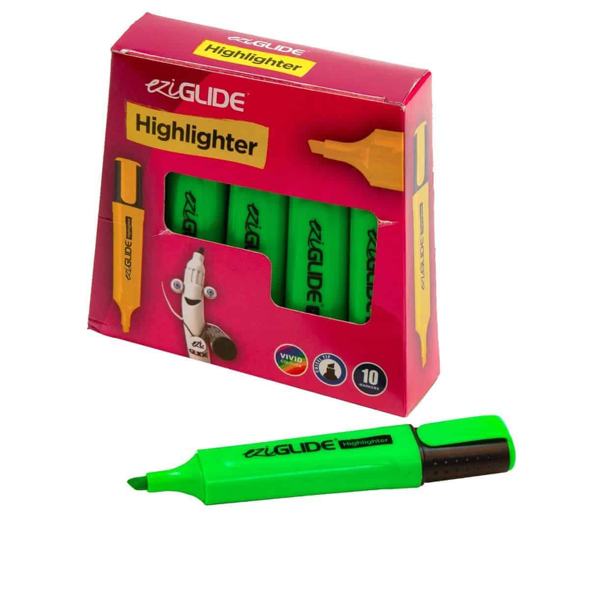 7520013519146, SKILCRAFT Flat Fluorescent Highlighter, Fluorescent Pink  Ink, Chisel Tip, Pink Barrel, Dozen - Louisiana Association for the Blind