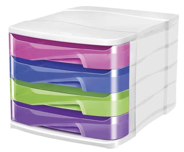 Multicoloured Drawer Tower