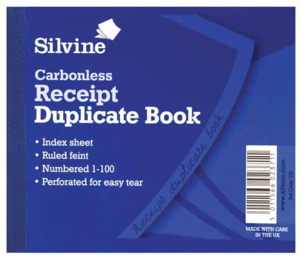 Carbonless Duplicate Receipt Book