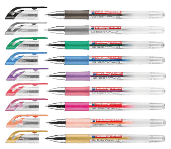 Edding 2185 Crystaljelly Gel Pens Pk 10