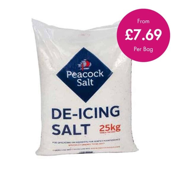 White Peacock De-icing Rock Salt 25kg