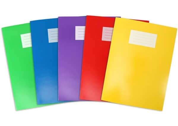 Oxford Exercise Book A4+ 80 Pages 8mm Feint & Margin Red- Pk45