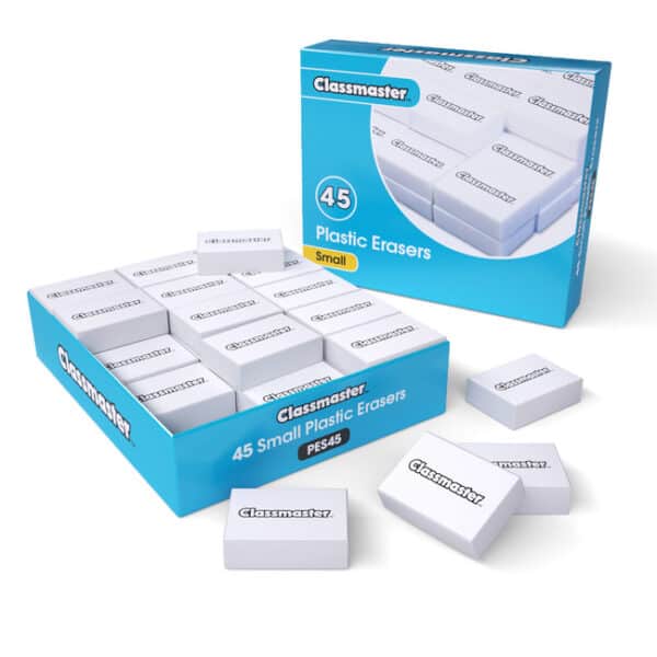 Deluxe Pencil Erasers - Pk45