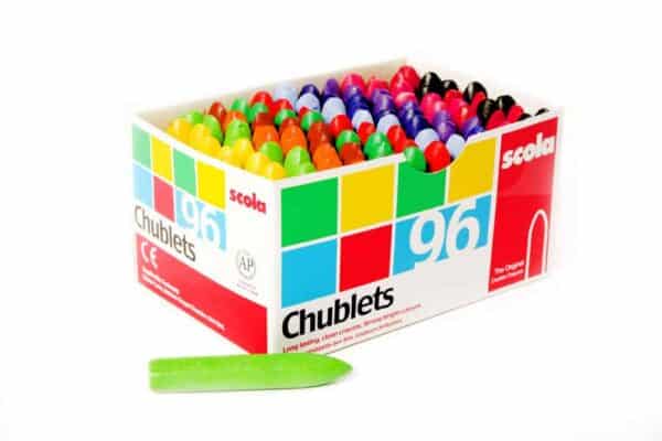 Chublet Wax Crayons - Pk96