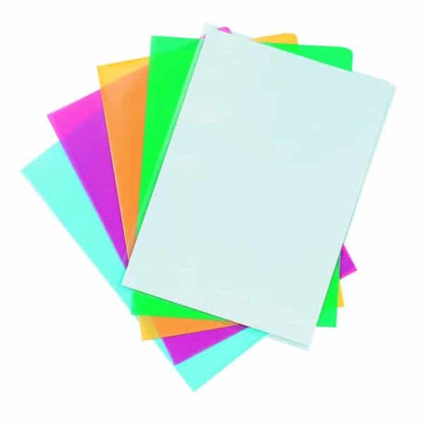 A4 Cut Flush Folders Clear - Pk100