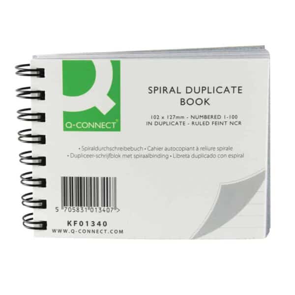 Spiral Bound Duplicate/Triplicate Books