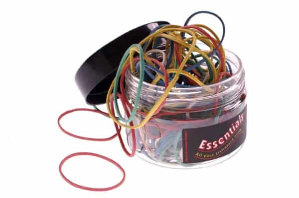 Rubber Bands Assorted Colours and Sizes