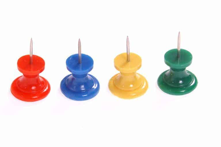 Push Pins Assorted Pk200 Forward Products