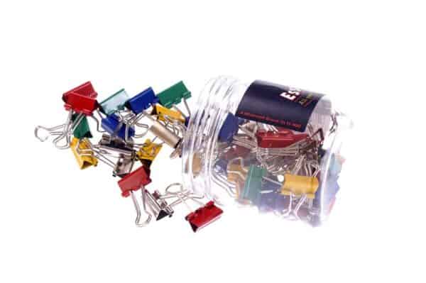 Foldback Clips Assorted - Pk50
