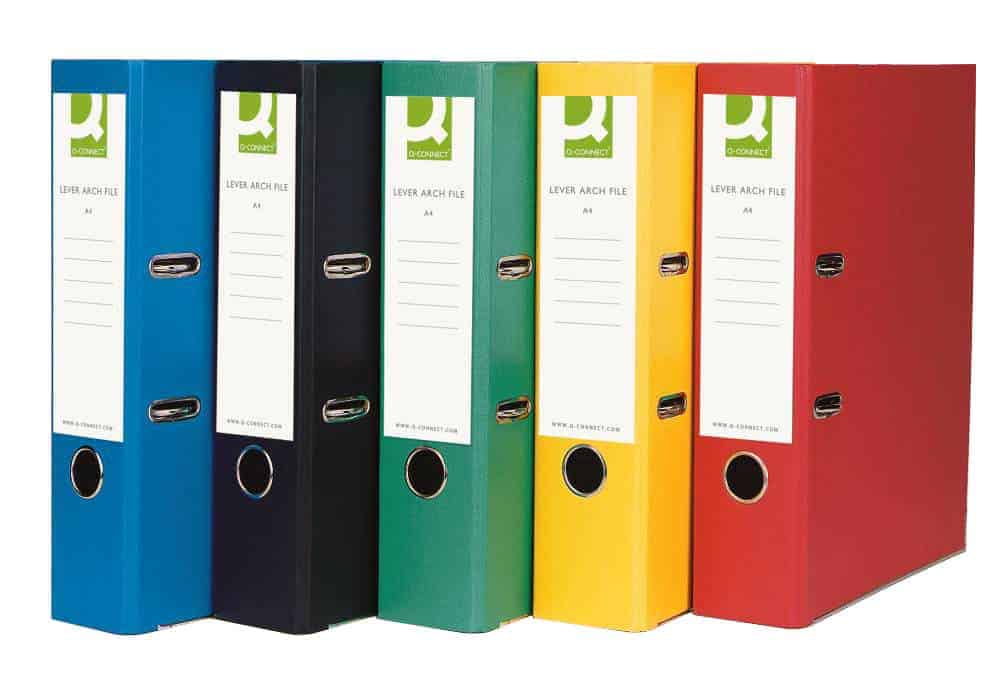 Lever clearance arch files