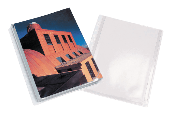 A4 Expanding Punched Pockets - Pk5