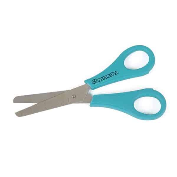 Children's Ruler Scissors R/Handed 13.3cm - Pk12