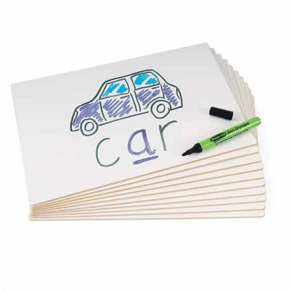 A4 Rigid Frameless Whiteboards