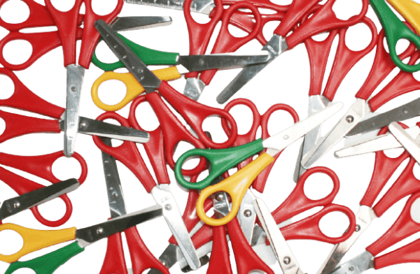 Children's Scissors Assorted Hand - Pk96
