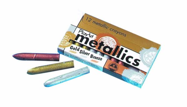 Metallic Crayons - Pk12