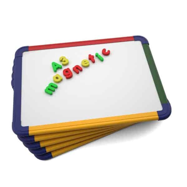A3 Show-Me Magnetic Whiteboard Gridded/Plain - Pk5