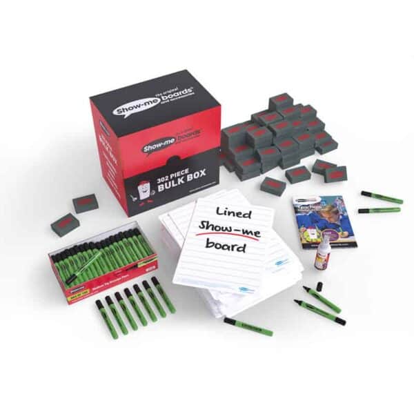 Show-Me Lined Drywipe Board Set