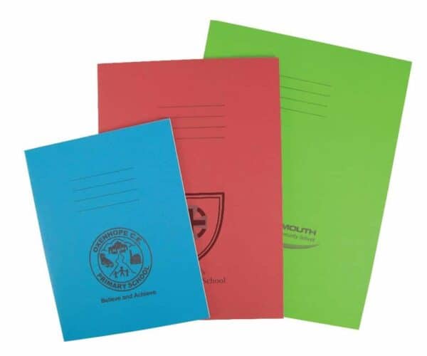 A4 Overprinted Exercise Books 48 Page - Pk100