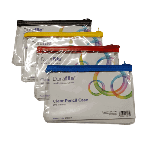 Muji transparent pencil case Clearance