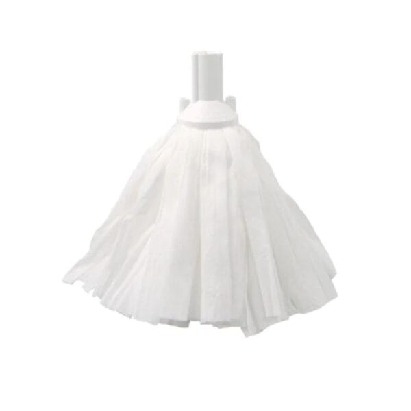 Big White Socket Mop White - Pk10