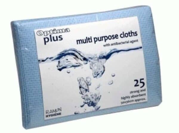 Multi-Purpose Cloths - Pk25 (Optima)