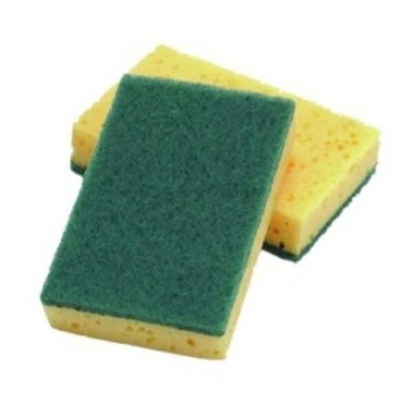 Green Sponge Scourer - Pk10