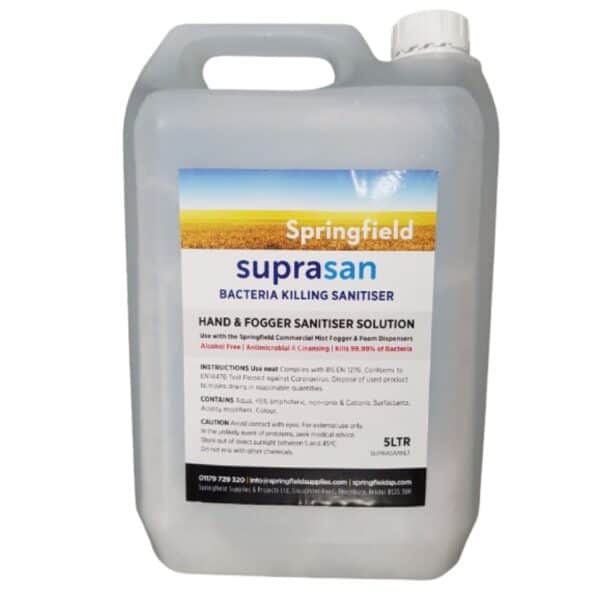 Non-Alcoholic Hand Sanitiser - 5 Litre