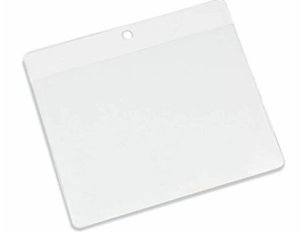 Visitor Pass Holder Landscape Clear - Pk100