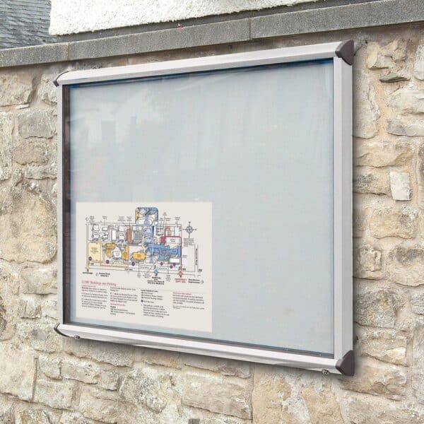 Shield® Exterior Showcase Noticeboards