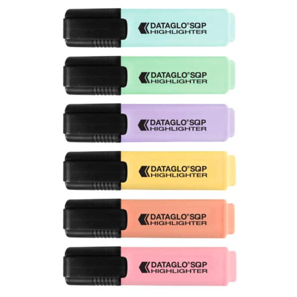 Economy Pastel Highlighters Assorted - Pk6