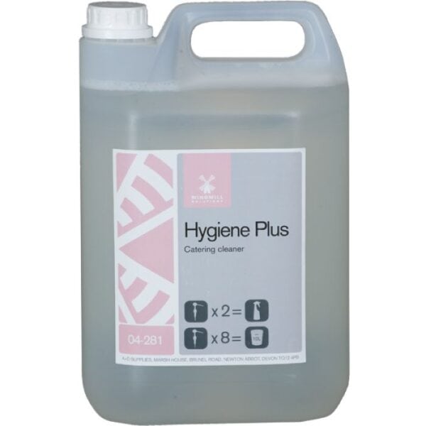 Windmill Hygiene Plus Catering Cleaner Sanitiser - 5L