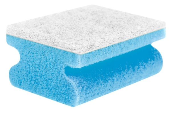 Blue Non-Scratch Sponge Scourers Pk10