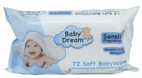 Baby Care Wipes - Pack of 72