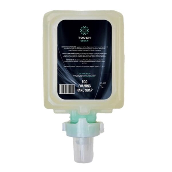 Touch Hand Care Soap & Sanitiser Refill Dispenser Cartridge