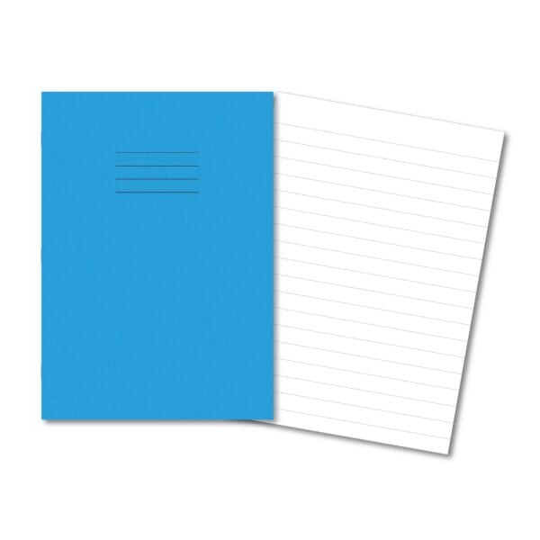 Classic Exercise Book A4 48 Pages 15mm Feint - Light Blue 100 Pack
