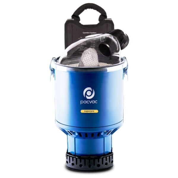 Pacvac Superpro Commercial Backpack Corded Vacuum