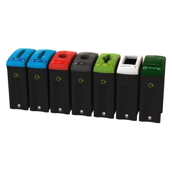 FP Premium Indoor School Waste Recycling Bin 82L