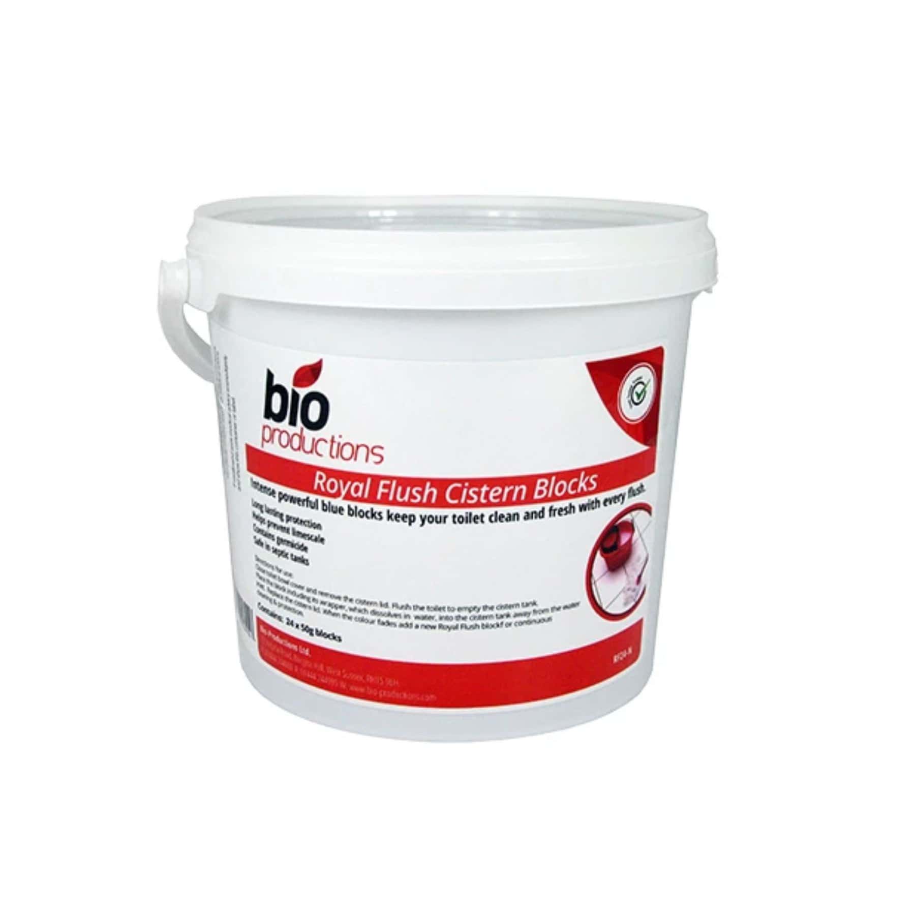 Bio Productions Royal Flush Cistern Blocks - Tub of 24