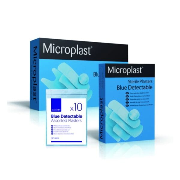Blue Detectable Assorted Plasters