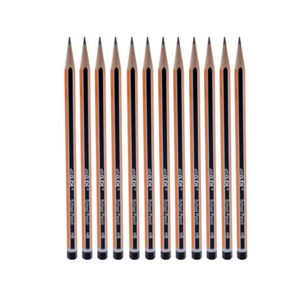 EziGlide HB Graphite School Pencils