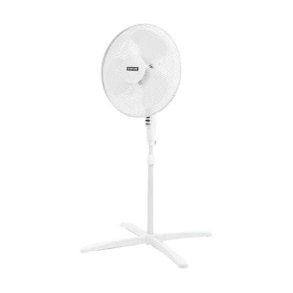 Floor Standing Pedestal Fan 16" White