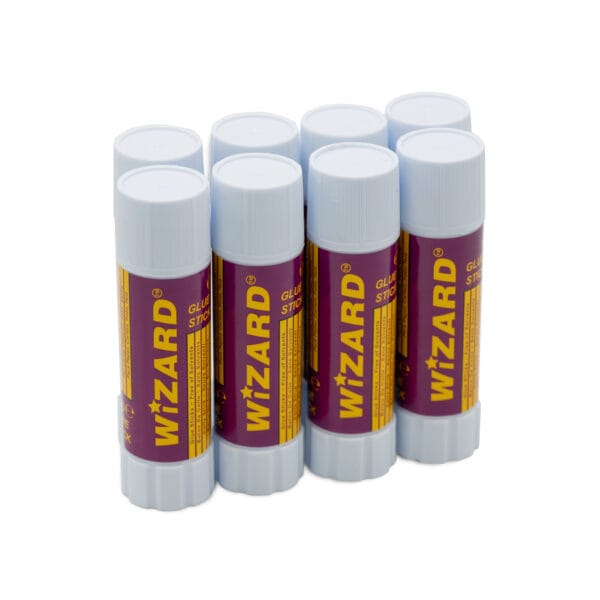 Wizard Glue Sticks 40g Large - Pk8