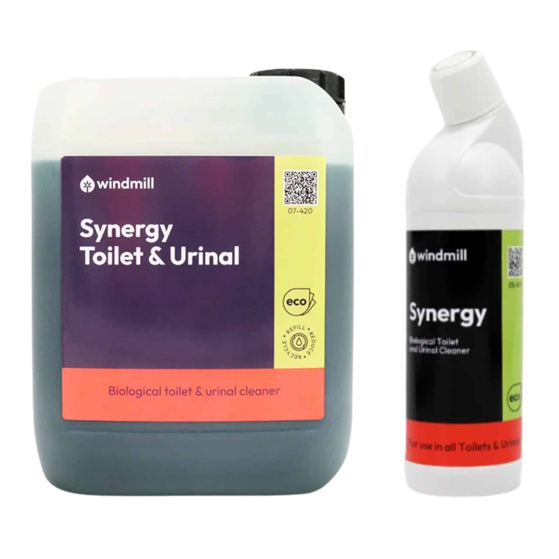 Windmill Synergy Toilet and Urinal 5L and 1L